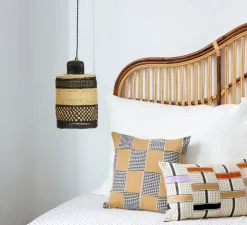 Suspension, Checkers S, noir Midnight, Ø22cm, H27cm - Golden Editions