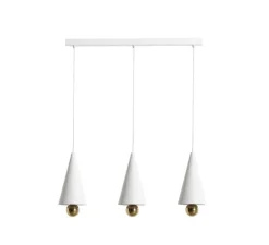 Suspension, Cherry, 3 pendants, blanc, LED, dim, 3000K, 3*1040 lm, L90cm, H5cm - Petite Friture