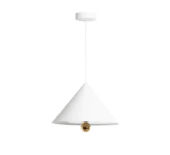 Suspension, Cherry, Grand, blanc, LED, dim, 3000K, 1040 lm, Ø50cm, H37,5cm - Petite Friture