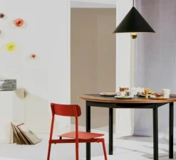 Suspension, Cherry, Grand, noir, LED, dim, 3000K, 1040 lm, Ø50cm, H37,5cm - Petite Friture