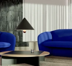 Suspension, Cherry, Grand, noir, LED, dim, 3000K, 1040 lm, Ø50cm, H37,5cm - Petite Friture