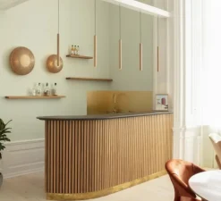 Suspension, Chimes Tall, chêne, Ø3,4cm, H44cm - Umage