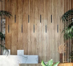 Suspension, Chimes Tall, noir, Ø3,4cm, H44cm - Umage