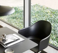 Suspension, Circular, noir, LED, dim, 2700/4000k, 800lm, Ø55cm, H13,8cm - Audo Copenhagen