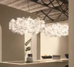 Suspension, Clizia Large, fumé, Ø78cm - Slamp