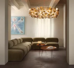 Suspension, Clizia Mama Non Mama 130, or, Ø130cm, H45cm - Slamp