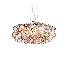 Suspension, Clizia, orange, Ø53cm, H25cm - Slamp