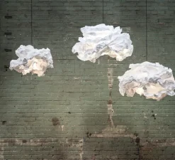 Suspension, Cloud, blanc, Ø90cm - Proplamp