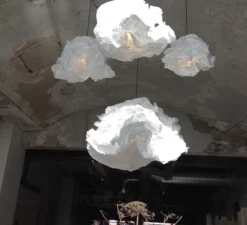 Suspension, Cloud, blanc, Ø90cm - Proplamp