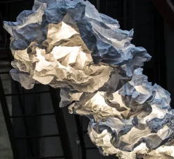 Suspension, Cloud, blanc, Ø120cm, H100cm - Proplamp