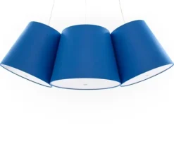 Suspension, Cluster, bleu, H30cm - Fraumaier