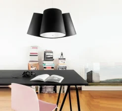 Suspension, Cluster, noir, H30cm - Fraumaier