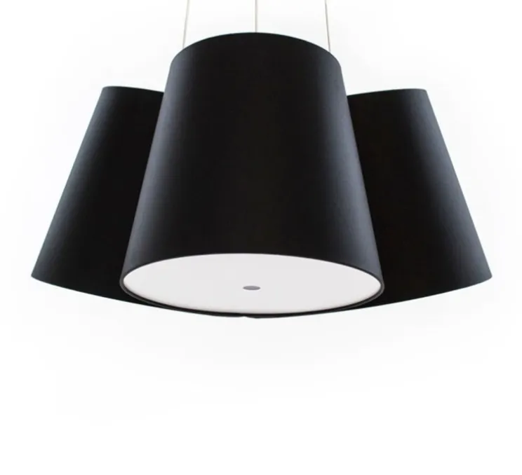 Suspension, Cluster, noir, H30cm - Fraumaier
