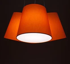 Suspension, Cluster, orange, H30cm - Fraumaier