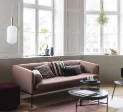 Suspension, Collect lighting, high, laiton, abat-jour Opal Tall, Ø18cm, H51,2cm - Ferm Living