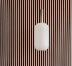 Suspension, Collect lighting, high, laiton, abat-jour Opal Tall, Ø18cm, H51,2cm - Ferm Living