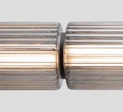 Suspension, Column 175, 3 cylindres, carbone, LED, dim, DALI, 2700K, L86,5cm, H17,5cm - A-N-D