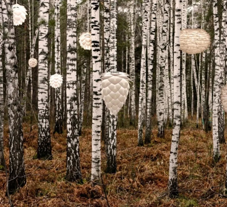 Suspension, Conia Mini, blanc, H36cm, Ø30cm - Umage