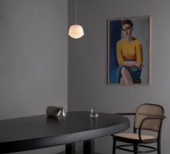 Suspension, Contour 150, blanc perle, LED, 2700K, Ø15cm, H15cm - A-N-D