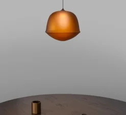 Suspension, Contour 225, jaune citrine, LED, 2700K, Ø22,5cm, H21cm - A-N-D