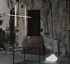 Suspension, Coordinates Suspension 2, champagne, LED, 2700K, 2960lm, L176,2cm, H92,2cm - Flos