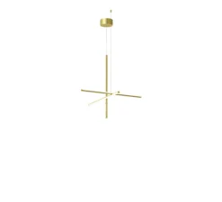 Suspension, Coordinates Suspension 1, champagne, LED, 2700K, 1920lm, Ø78,2cm, H78,2cm - Flos