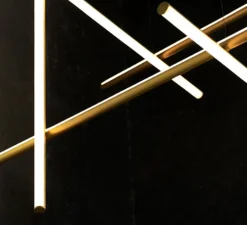 Suspension, Coordinates Suspension 3, champagne, LED, 2700K, 3850lm, Ø78,2cm, H78,2cm - Flos