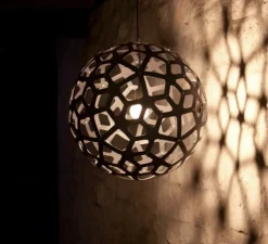 Suspension, Coral, version en kit, naturel, Ø40cm, H40cm - David Trubridge