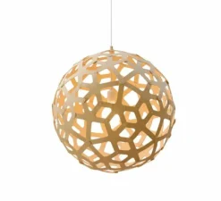 Suspension, Coral, version en kit, naturel, Ø40cm, H40cm - David Trubridge