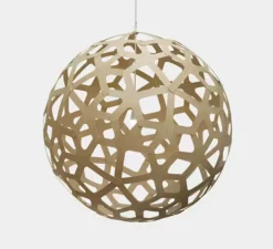 Suspension, Coral, version en kit, naturel, Ø120cm, H120cm - David Trubridge