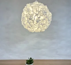 Suspension, Coraline, blanc, Ø30cm, H30cm - And Creation