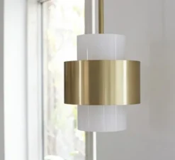 Suspension, Corinth S, laiton, Ø27,9cm, H34cm - Hudson Valley Lighting