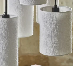 Suspension, Cosiness 5L, bouclette blanc, Ø44cm, H118cm - Market Set