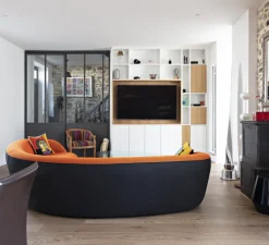 Suspension, Courant D'air, blanc, branchement sol, LED, L20cm, H250cm - Celine Wright