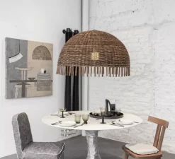 Suspension, Croco 95, marron, Ø100cm, H59cm - Gervasoni