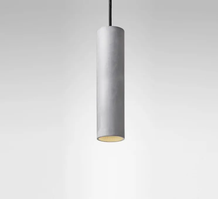 Suspension, Cromia L, Gris, Ø6,5cm, H28cm - Plato Design