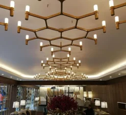 Suspension, Crown Plana Mega, or, L172cm, H16cm - Nemo Lighting