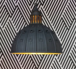 Suspension, Cupolone, gris anthracite, LED, dim, 2700k, 1700 lm, Ø70cm, H72cm - Seletti