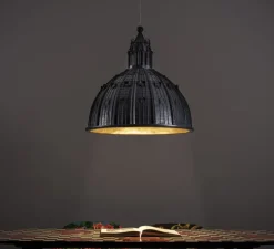 Suspension, Cupolone Quarantacinque, gris anthracite, LED, dim, 2700k, 1700 lm, Ø45cm, H45cm - Seletti
