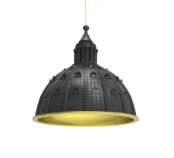Suspension, Cupolone Quarantacinque, gris anthracite, LED, dim, 2700k, 1700 lm, Ø45cm, H45cm - Seletti
