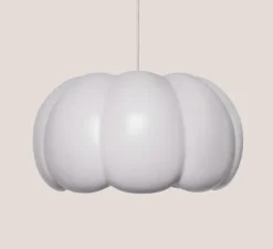 Suspension, Cuuc L, blanc pur, Ø45cm, H24cm - Lobo Atelier