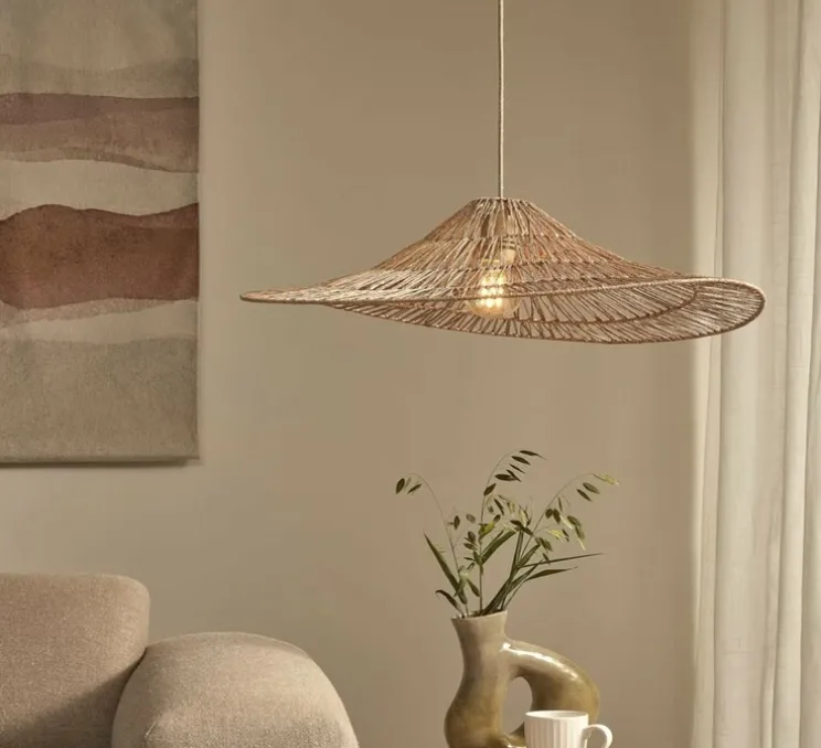 Suspension, Cuzco, naturel , Ø65cm, H20cm - Good&Mojo