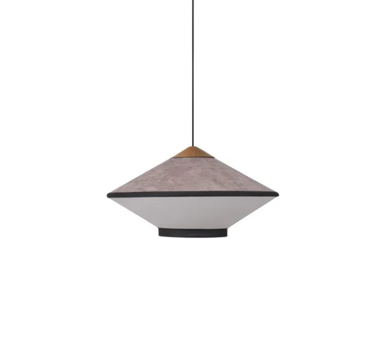 Suspension, Cymbal, rose poudré, Ø50cm, H26.5cm - Forestier