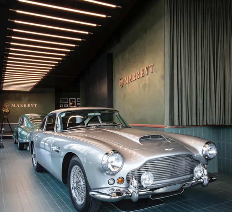 Suspension, Darf 1.0, variable par coupure de phase, noir et blanc, LED, 2700K, 1920lm, Ø3,3cm, L162,6cm - Wever & Ducré