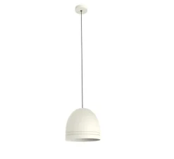 Suspension d'extérieur, Ronda, blanc, IP44, Ø33cm, H30cm - Robin