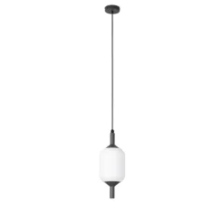 Suspension d'extérieur, Saigon Out, R17, gris, IP65, Ø17cm, H22cm - FARO