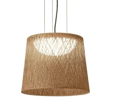 Suspension d'extérieur, Wind 4077, marron, IP64, LED, 2700k, 741 lm, Ø60cm, H48cm - Vibia