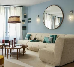 Suspension, Diana, casis, naturel, L70cm, H25cm - Sarah Lavoine