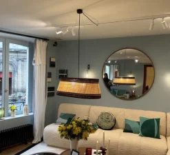 Suspension, Diana, casis, naturel, L70cm, H25cm - Sarah Lavoine