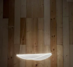 Suspension, Diphy, transparent, LED, dim, 3000K, 2620lm, L75,6cm, H8,1cm - Stilnovo